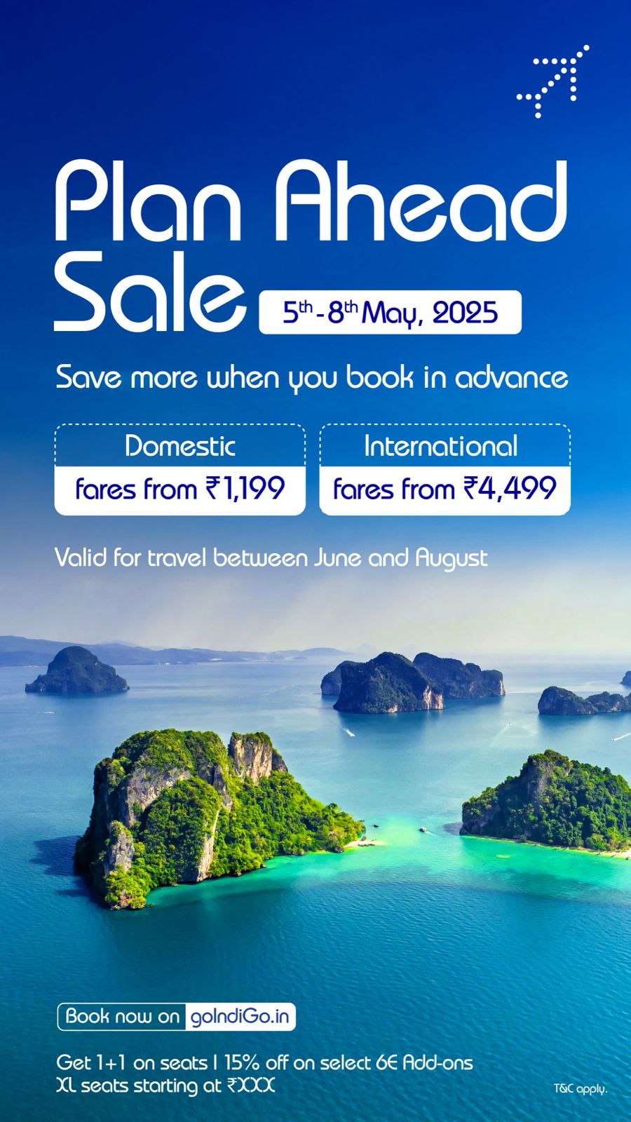 Plan Ahead Sale islands creative